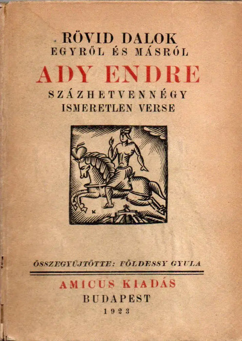 Rövid dalok egyről és másról - Oskola Antikvárium
