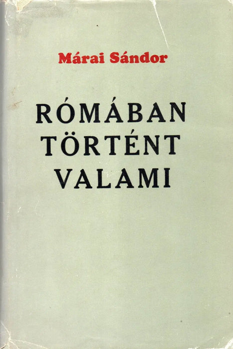 Rómában történt valami - Oskola Antikvárium