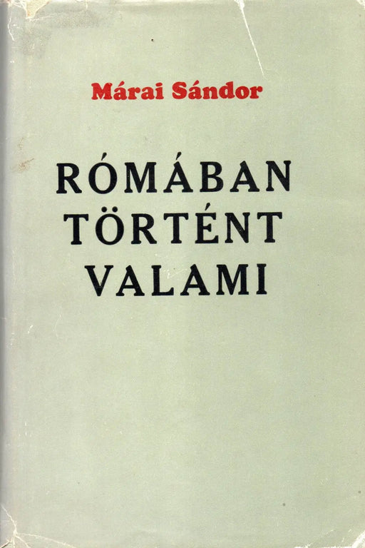 Rómában történt valami - Oskola Antikvárium