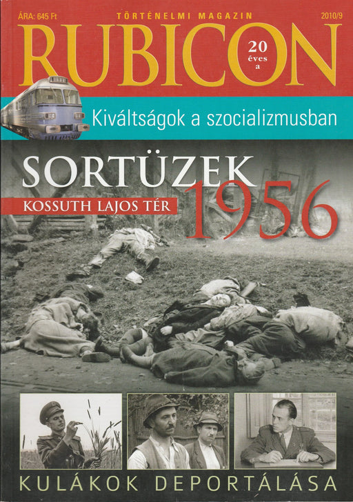 Rubicon 2010/9. - Sortüzek 1956 - Oskola Antikvárium