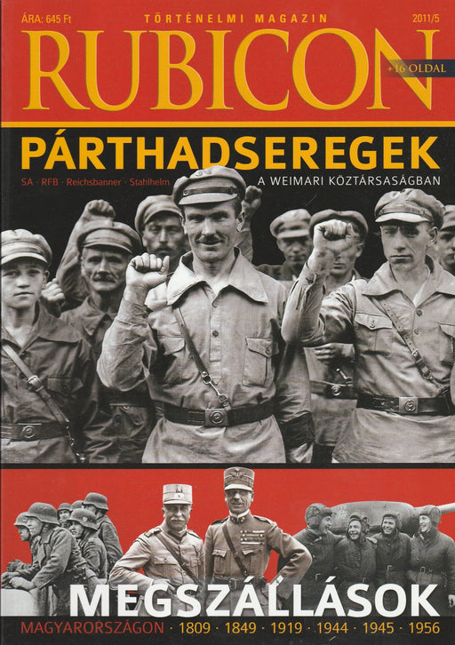 Rubicon 2011/5. - Párthadseregek - Megszállások - Oskola Antikvárium