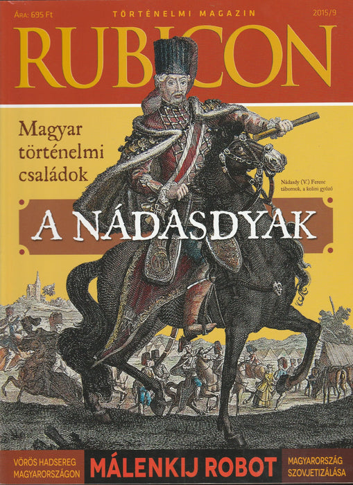 Rubicon 2015/9. - Magyar történelmi családok: a Nádasdyak - Oskola Antikvárium