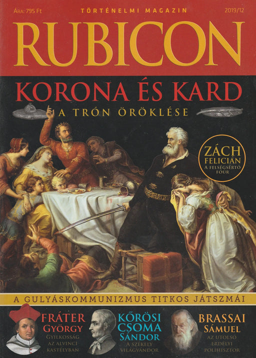 Rubicon 2019/12. - Korona és kard - Oskola Antikvárium