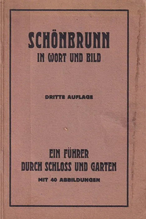 Schönbrunn - Oskola Antikvárium