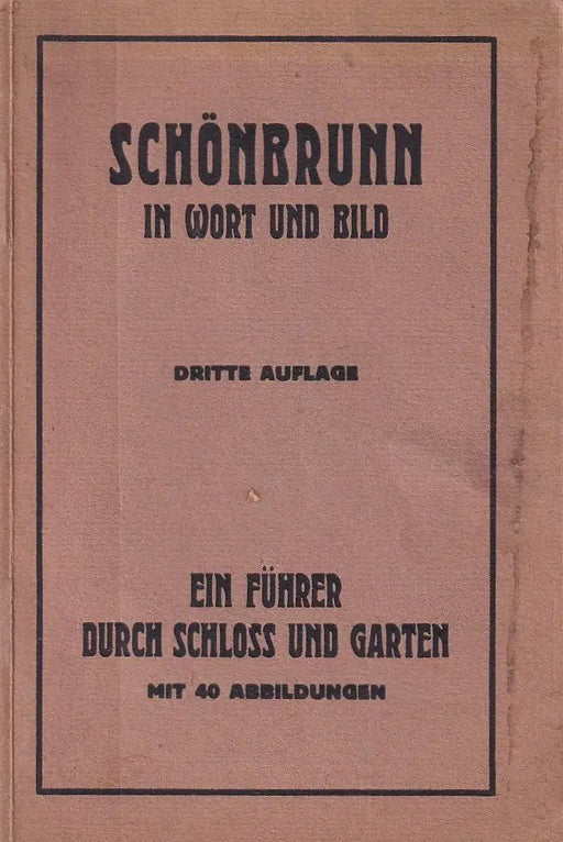 Schönbrunn - Oskola Antikvárium