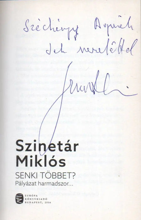 Senki többet? Pályázat harmadszor... - Oskola Antikvárium