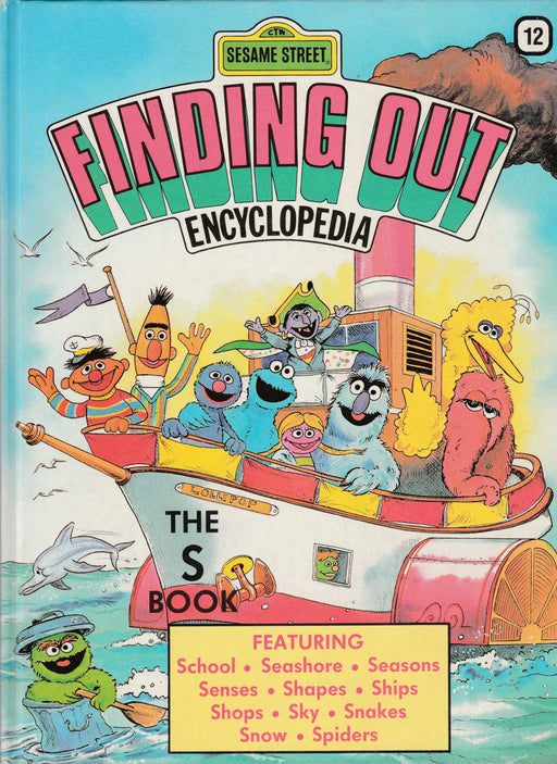 Sesame Street Finding Out Encyclopedia 12. - Oskola Antikvárium