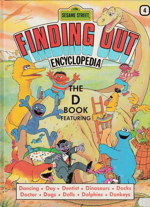 Sesame Street Finding Out Encyclopedia 4. - Oskola Antikvárium