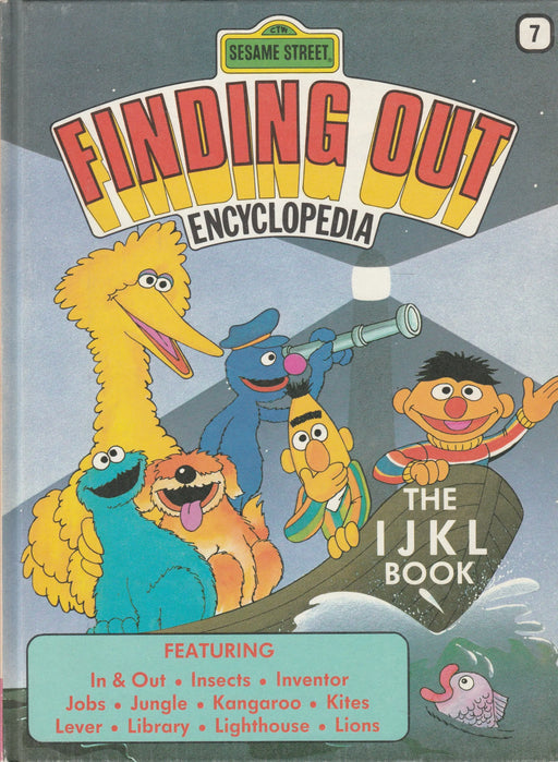 Sesame Street Finding Out Encyclopedia 7. - Oskola Antikvárium