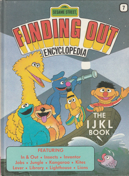 Sesame Street Finding Out Encyclopedia 7. - Oskola Antikvárium