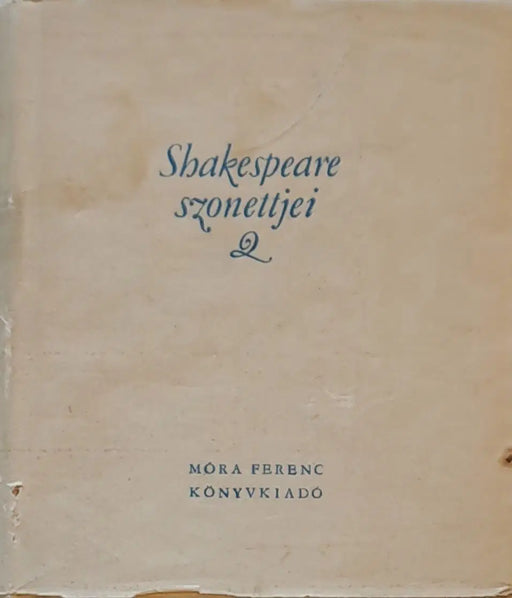 Shakespeare szonettjei - Oskola Antikvárium