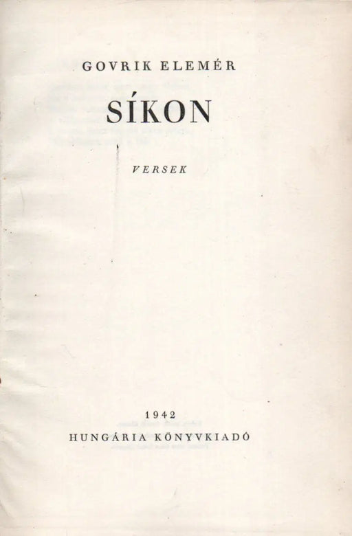 Síkon - Oskola Antikvárium