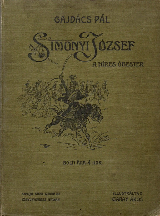 Simonyi József a híres óbester - Oskola Antikvárium