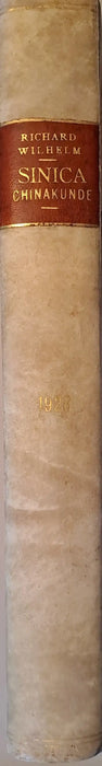 Sinica V. Jahrgang 1 - 5/6. 1930 - Oskola Antikvárium