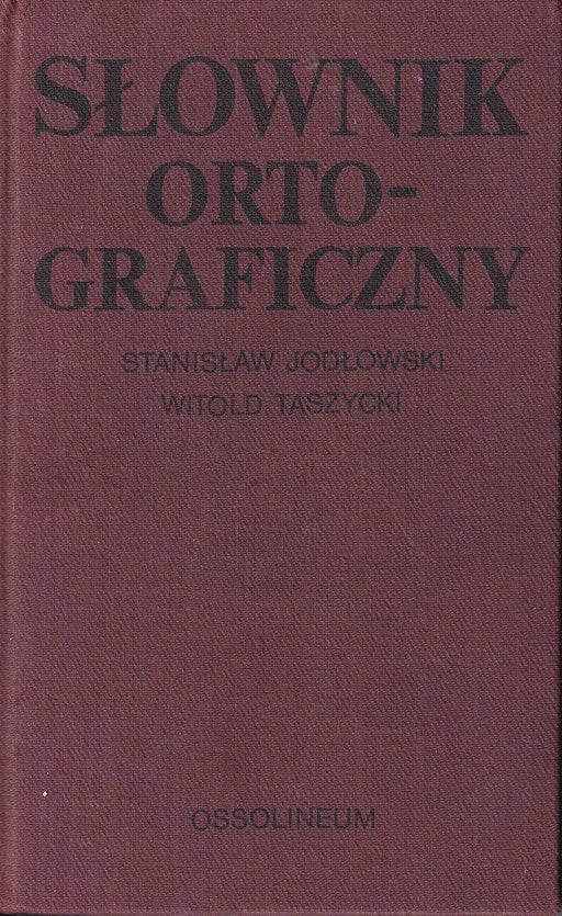 Slownik ortograficzny - Oskola Antikvárium
