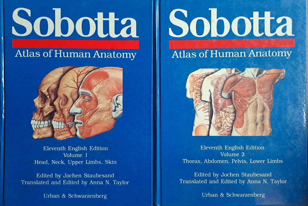Sobotta Atlas of Human Anatomy 1 - 2. - Oskola Antikvárium