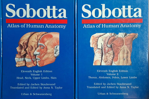 Sobotta Atlas of Human Anatomy 1 - 2. - Oskola Antikvárium