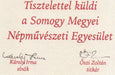 Somogy élő népművészete - Oskola Antikvárium