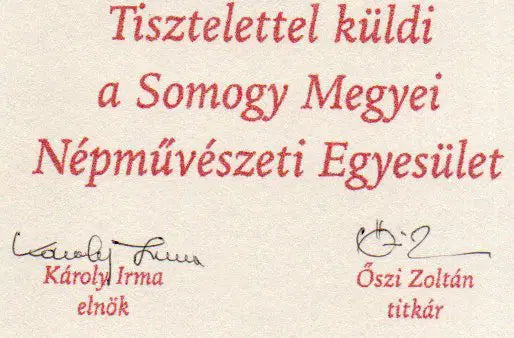 Somogy élő népművészete - Oskola Antikvárium