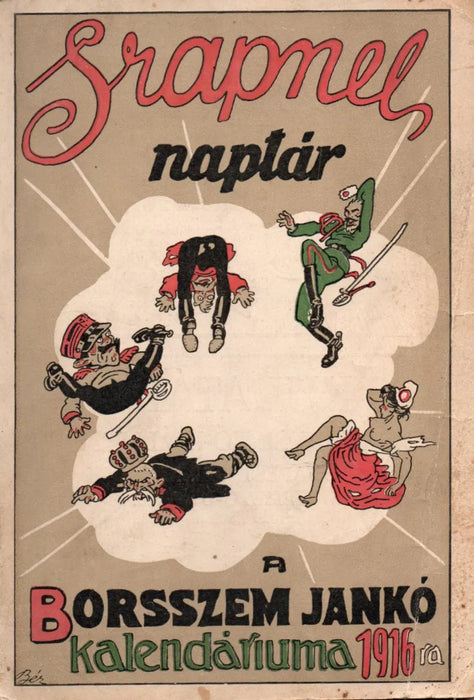 Srapnel - naptár - Oskola Antikvárium