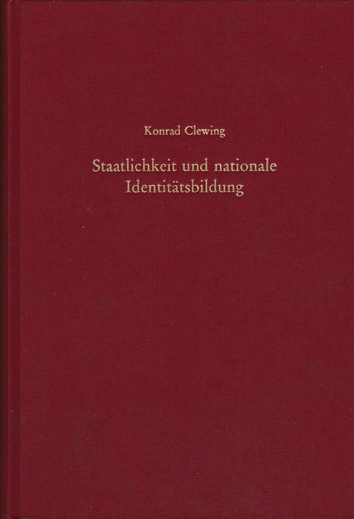 Staatlichkeit und nationale Identitätsbildung - Oskola Antikvárium