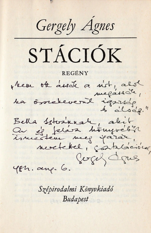 Stációk - Oskola Antikvárium