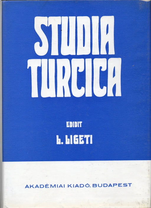 Studia Turcica - Oskola Antikvárium