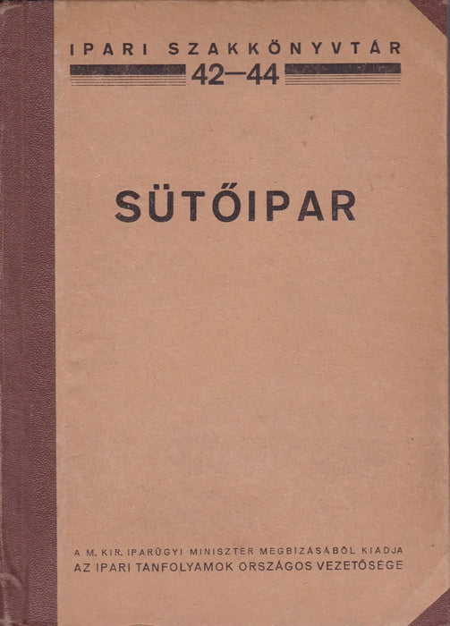 Sütőipar - Oskola Antikvárium