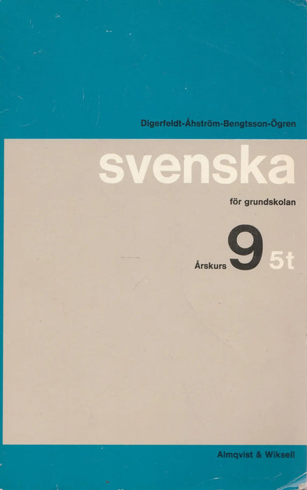 Svenska 9. - Oskola Antikvárium