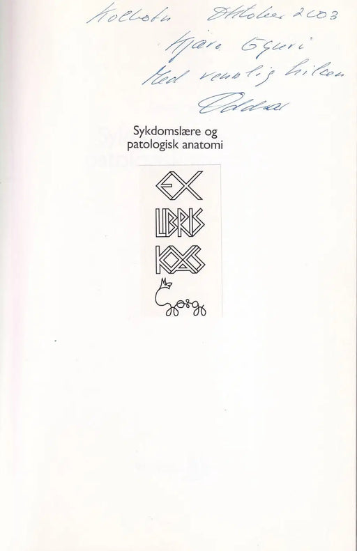 Sykdomslaere og patologisk anatomi - Oskola Antikvárium