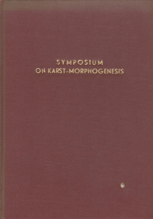 Symposium on Karst - Morphogenesis - Oskola Antikvárium