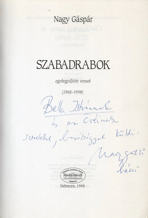 Szabadrabok - Oskola Antikvárium