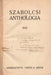 Szabolcsi anthologia 1932 - Oskola Antikvárium