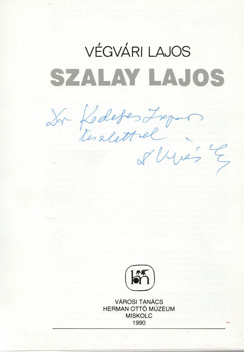 Szalay Lajos - Oskola Antikvárium