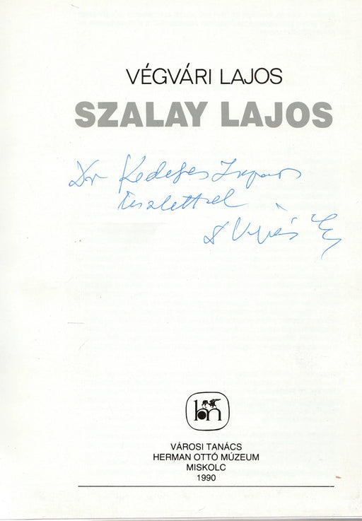 Szalay Lajos - Oskola Antikvárium