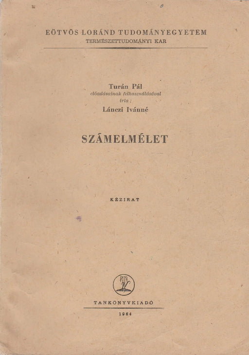 Számelmélet - Oskola Antikvárium