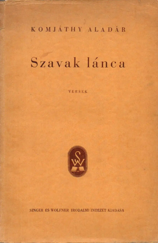 Szavak lánca - Oskola Antikvárium
