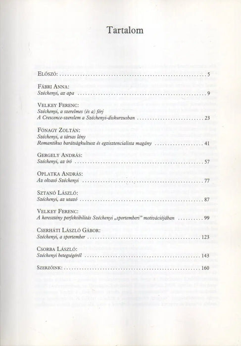 Széchenyi mint magánember - Oskola Antikvárium