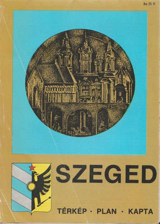 Szeged térkép - Oskola Antikvárium