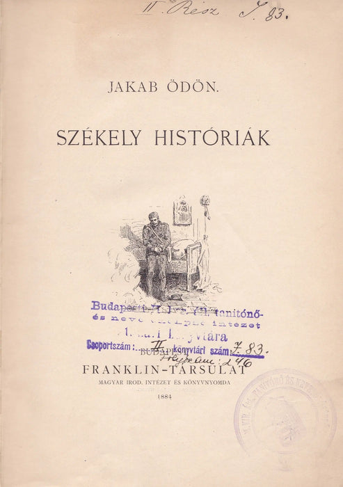 Székely históriák - Oskola Antikvárium