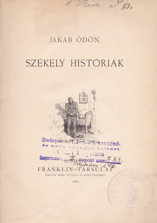 Székely históriák - Oskola Antikvárium