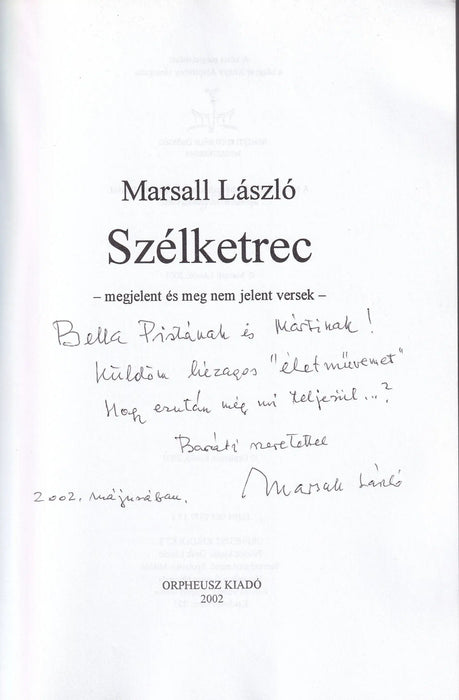 Szélketrec - Oskola Antikvárium