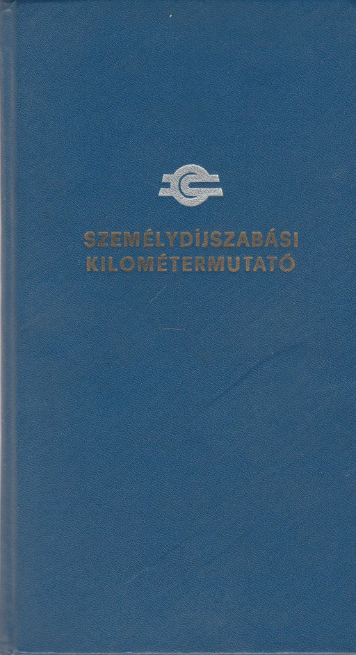 Személydíjszabási kilométermutató - Oskola Antikvárium