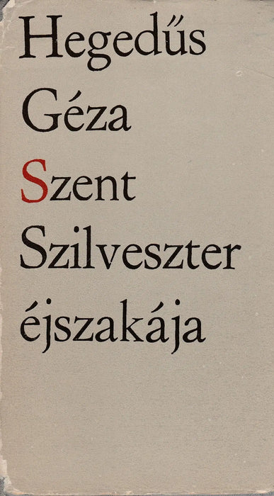 Szent Szilveszter éjszakája - Oskola Antikvárium