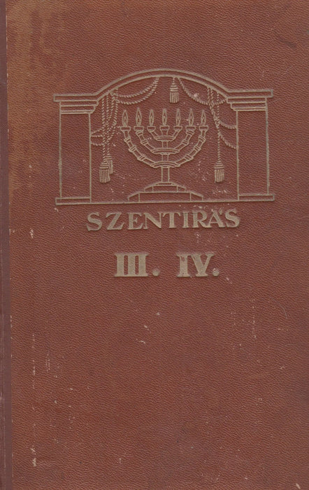 Szentírás III - IV. - Oskola Antikvárium