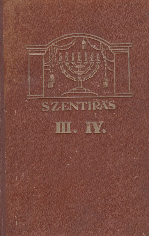 Szentírás III - IV. - Oskola Antikvárium