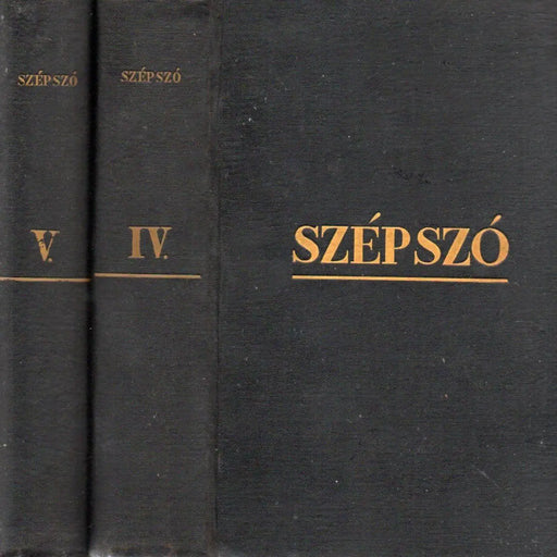 Szép Szó IV - V. 1937 - Oskola Antikvárium