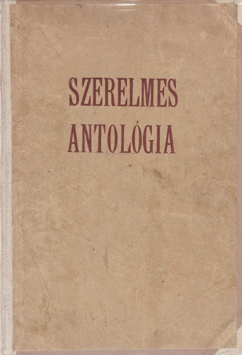 Szerelmes antológia - Oskola Antikvárium