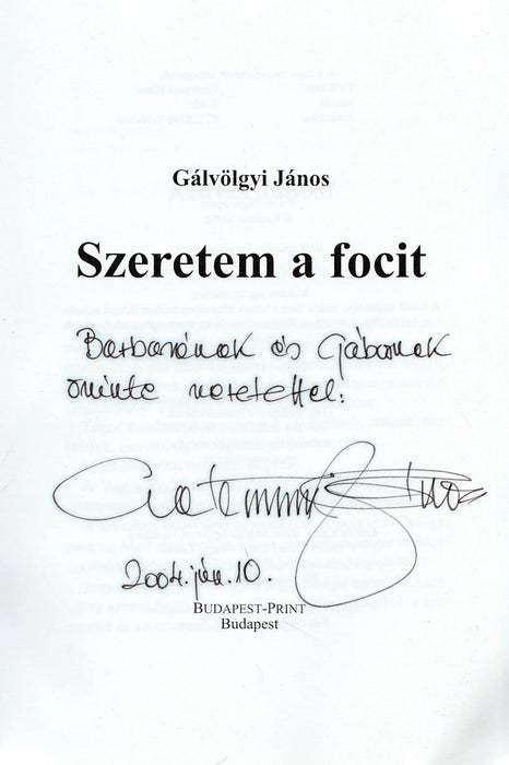 Szeretem a focit - Oskola Antikvárium
