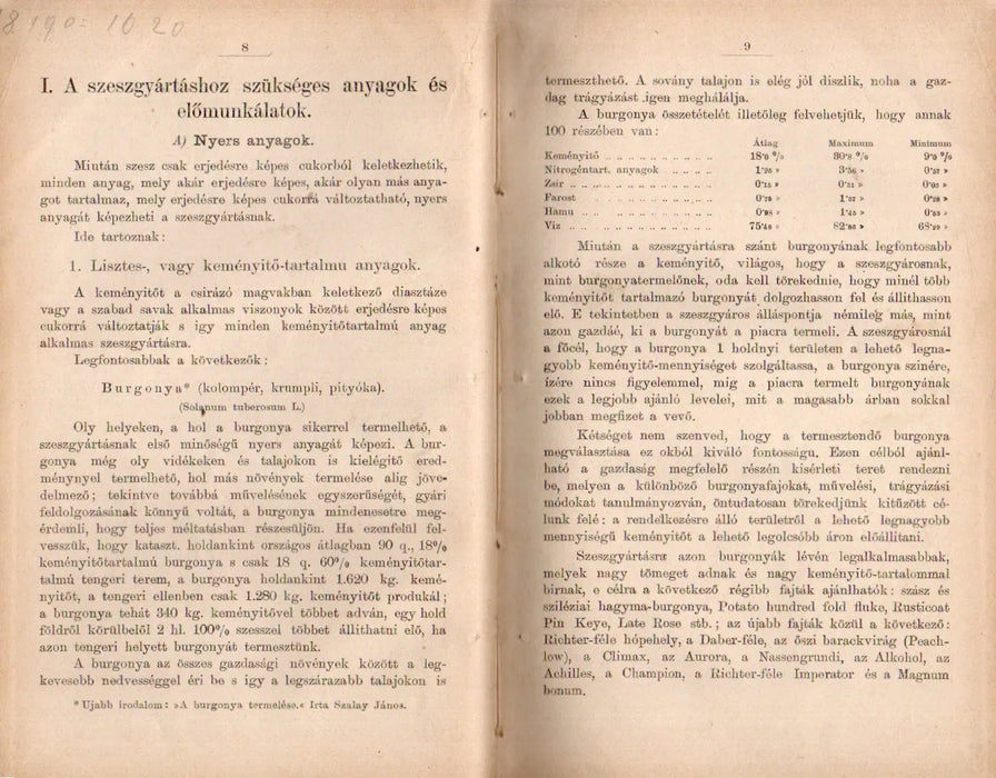 Szeszgyártás, szeszipar, szeszfőzés, szeszgyári gépek, gőzgépek - Oskola Antikvárium
